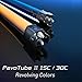 NANLITE PavoTube II 15C/30C RGBWW LED Tube Light - 2700K-7500K Bi-Color + RGB, Handheld Video Light for Photography Studio, Battery Powered w/Mounts & Case (2KIT, PavoTube II 15C)