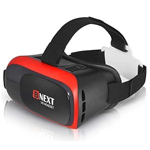 VR Headset Compatible with iPhone & Android – Universal Virtual Reality Goggles for Kids & Adults – Your Best Mobile…