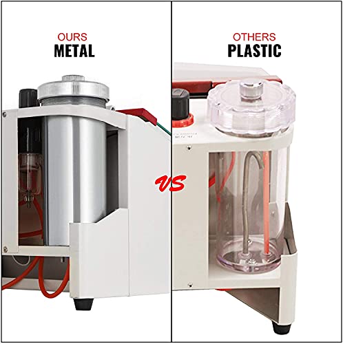 Eustoma Twin Double Pen Fine Sandblaster Lab Equipment 50W Sand Blaster Unit With Led Lamp（Metal Bottles） #TOP6