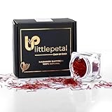 Little Petal Brand SAFFRON Original Kashmir Lacha Saffron/Kumkuma Puvvu/Kesar/Keshar (Certified Grade A) for Biryani, Beauty, Improved Health and Tilak | Saffron for pregnant women (Pack of 1(1gram))