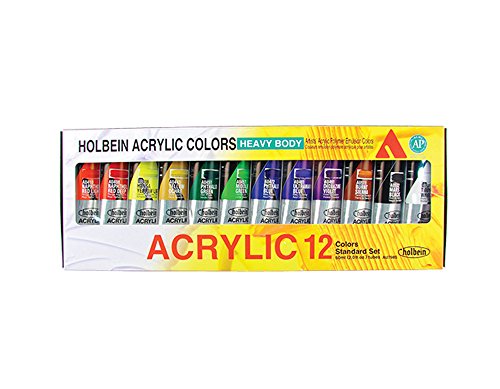 Holbein Hb Artist Acrylic Basic Set/12 60Ml