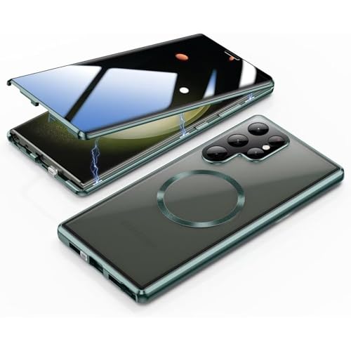 Étui Samsung S24 FE vert magnétique idéal pour protéger vos trajets urbains