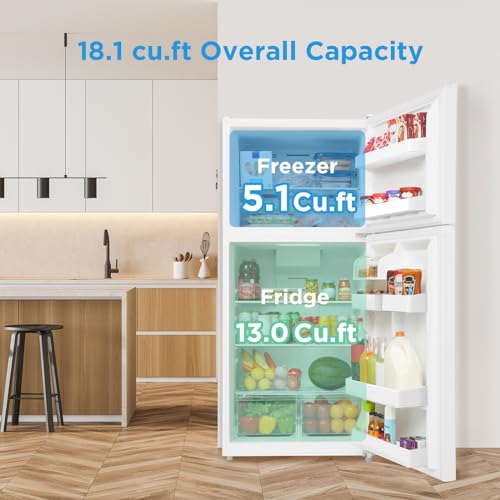 Midea MRT18D2BWW 18.1 Cu.Ft Freezer Adjustable Electrical Thermostat Control Refrigerator thumb #2