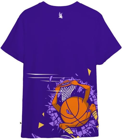 Flow Society Buzzer Beater Youth Athletic Tee Shirt - Lacrosse Shirts - Gym Shirts - Sports Shirts - Activewear - Patterned