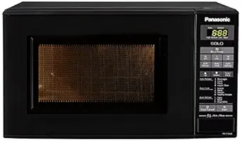 Panasonic 20L Solo Microwave Oven (NN-ST266BFDG, Black, 51 Auto Menus)