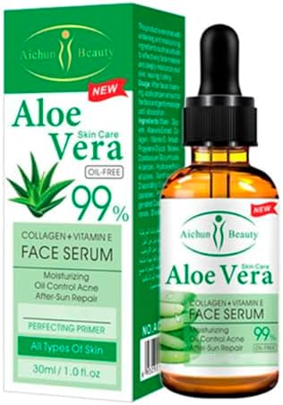 AICHUN BEAUTY Serum 99% Vitamin E Collagen Face 4 Type (#01 ALOE VERA)