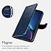 OCASE iPhone XR Case [TPU Shockproof Interior Protective Case] [Card Slot] [Kickstand] Leather Wallet Flip Case for iPhone XR Devices 6.1 Inch - Blue