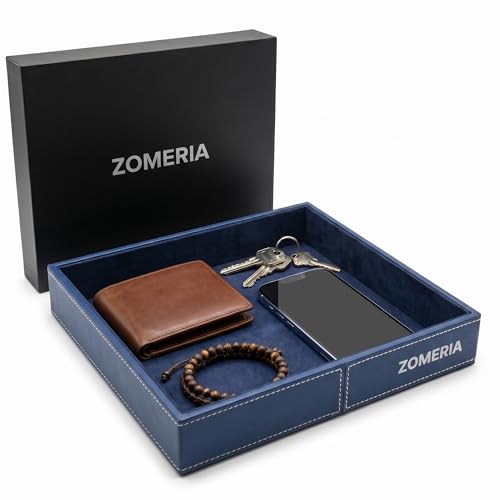 Vegan Leather Valet Tray for Men