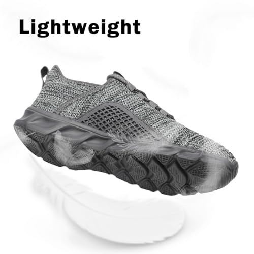 Image of DLWKIPV Womens Slip on Walking Tennis Shoes for Women Work Running Athletic Gym Sports Sneakers Lightweight Casual Shoe