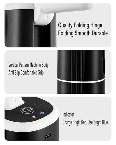 Image of GLUN Rechargable Water Dispenser, Portable Automatic Foldable Nozzle Water Dispenser Pump, Type-C Cable Pump for 5 to 20 Litre Bottle, Multicolor