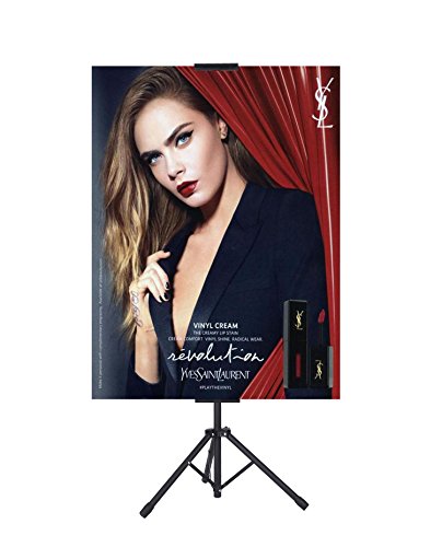 Poster Sign Holder for Board or Foam,Poster Sign Stand, Double Sided Stand,Adjustable Size up to 70”H*24”W (Stand only)