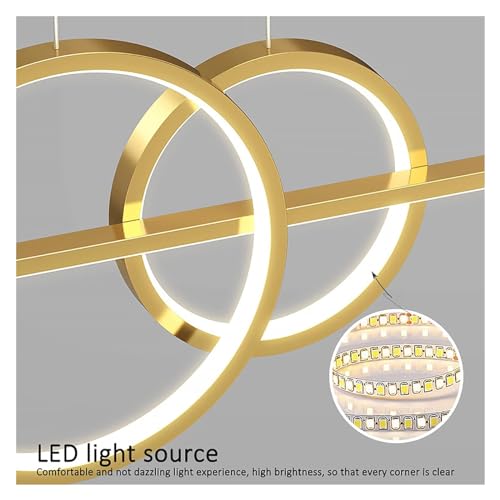 Lustre LED dimmable gris 100cm avec projecteur étoiles suspendu pour îlot