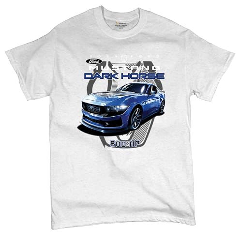 Amazon.com: 25 Ford Mustang Dark Horse T-Shirt 500 HP Performance