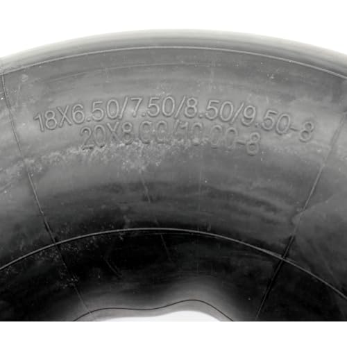 QsEzDo TR87 Innenschlauch mit geradem TR13-Ventilschaft für Rasenmäher, Traktor, Golfwagen und mehr (20 x 8,00-8 TR13)