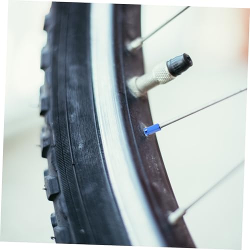 15 uds. Tapones de Bicicleta Aluminio Azul miniatura 6