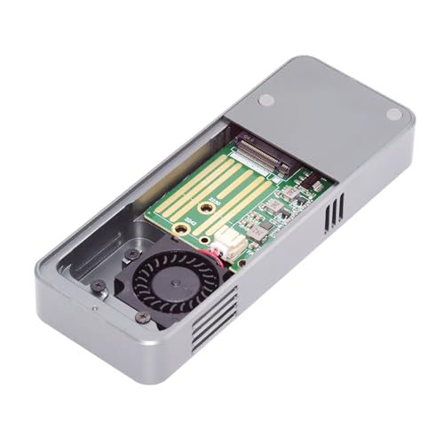 Enclosure USB-C 40Gbps para SSD NVME M-Key ASM2464 miniatura 1