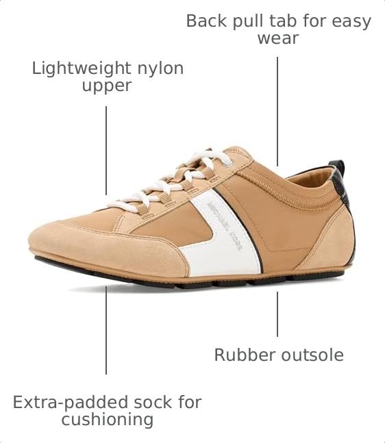 Image of Michael Kors Womens Keely Trainer