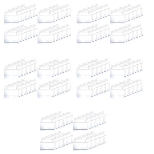 Porte-étiquettes en plastique clips de suspension prix pour panier d'épicerie