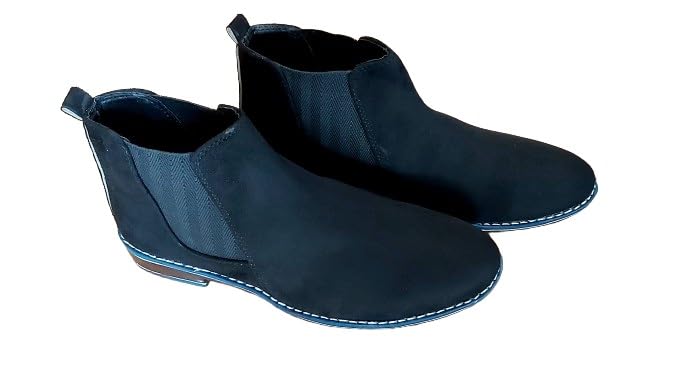 J S F Chelsea Suede Boot For Men || Chelsea Suede Boot