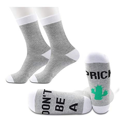 Chaussettes cactus pour jardinier et amateur de plantes, lot de 2 paires gris taille M