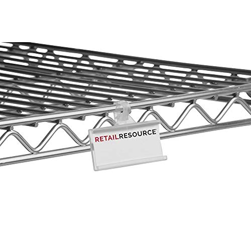 Retail Resource 1227087103 Wire Shelf Label Holders 3