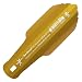 The Deuce Ultralight .6oz Backpacking potty Trowel gold