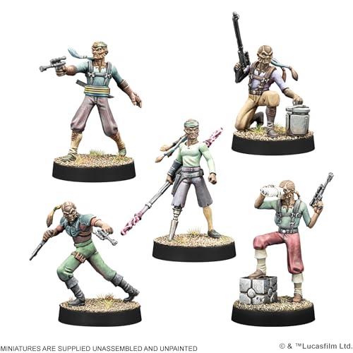 Star Wars: Legion Hondo Ohnaka & Weequay Pirates miniatura 4