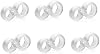EYNEL Plastic Door Handle Stopper, Behind Door Wall Protective Bumper, Silicone Stopper, Window Handle Stopper (6)