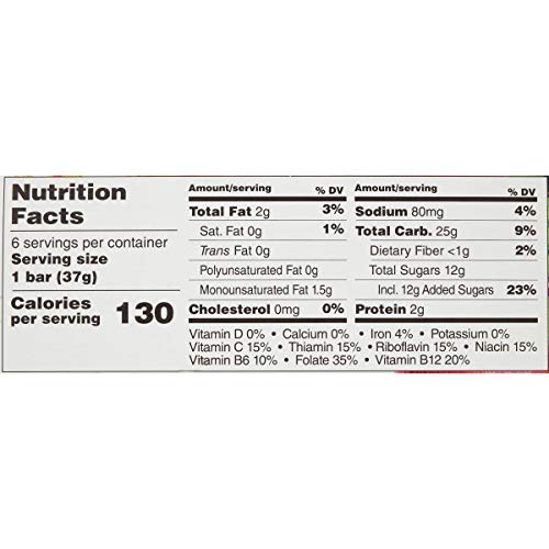 Health Valley Organic Multigrain Cereal Bars, Strawberry, 6 Count (Pack of 6) - Thumbnail 5