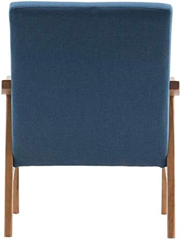 Office Reception Chair Set Waiting Room Bench Visitor Guest Sofa Recreational Chair Solid Wood Retro 67x72.5x82cm