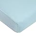 American Baby Company Supreme Jersey Knit Fitted Crib Sheet, Blue