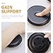 FRCOLOR Gaming Wrist Support Cushion Ergonomic Pu Mouse Pad Comfortable Hand Rest for Office Use Relieves Hand Pain and Fatigue Desk Accessory for Gamers and Writers