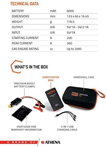 Miniatura 4 de GET Jumpstarter Mini Powerbank de 6000 mAh con luz LED