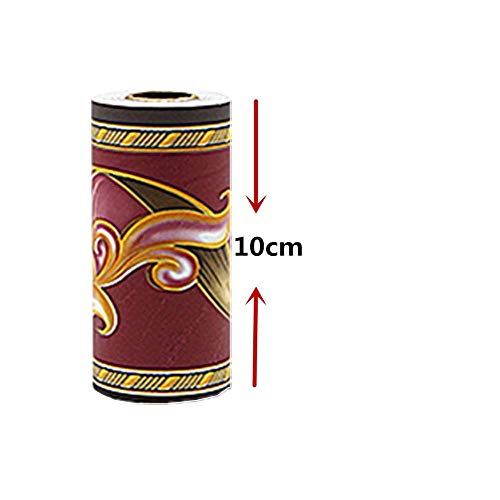 Papel pintado adhesivo de PVC para azulejos de cocina rollo decorativo 4" x 29.5' 5