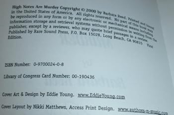 Paperback High Notes Are Murder Book