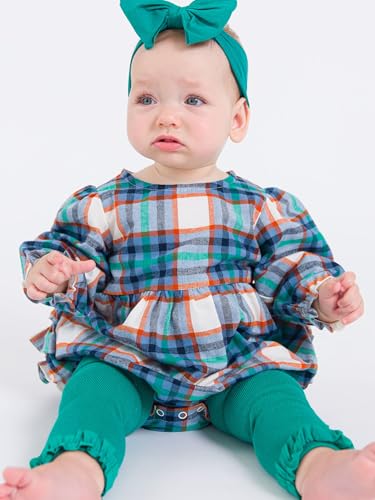 Image of RuffleButts Baby /Toddler Girls Footless Ruffled Tights