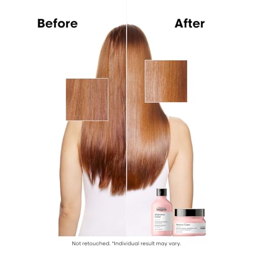 Image of L'Oreal Professionnel Vitamino Color Shampoo for Colored Hair - 300ml | Professional Color Protect Shampoo, Stop Color Fading & Get Shiny Hair | With Resveratrol