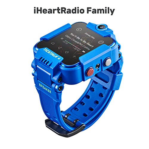 Ticktalk 4 Unlocked 4G Lte Kids Smart Watch Phone With Gps Tracker, Combines Video, Voice And Wi-Fi Calling, Messaging, 2X Cameras & Free Streaming Music #TOP4