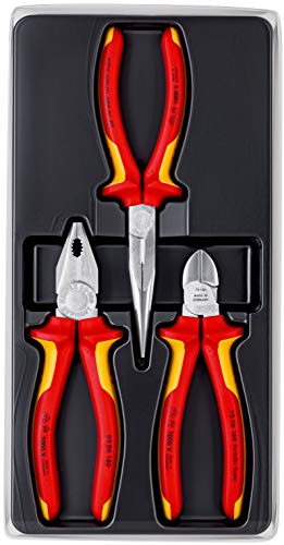 KNIPEX 00 21 05 LE Werkzeugkoffer "Basic" leer & 00 20 12 Elektro-Paket – Bild 7