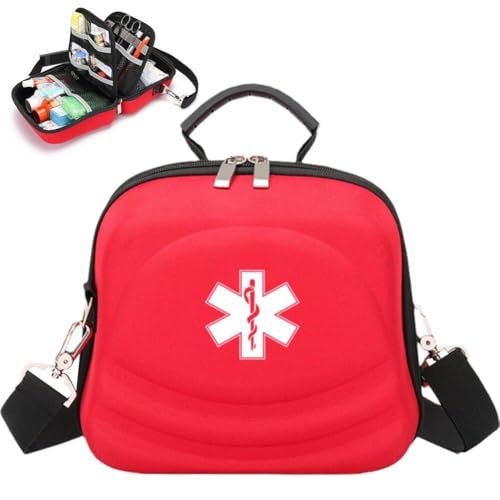 Bolsa de primeros auxilios portátil vacía y organizador médico 4