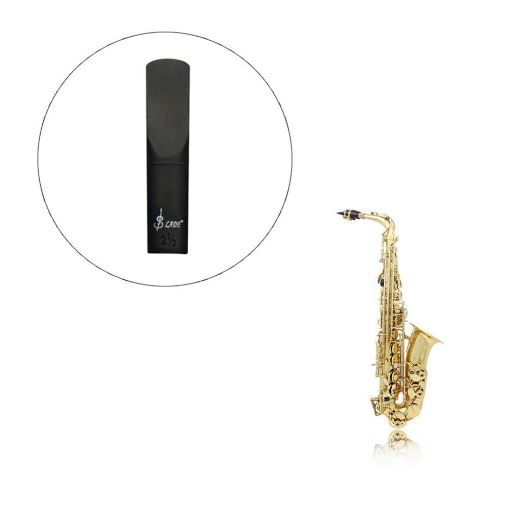 Wmqbjta Single Alto Sax Strength 2.5 for Woodwind Instruments - Black