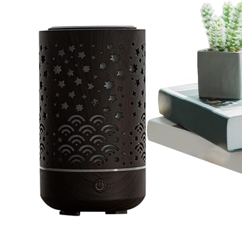 Difusores de aceites esenciales para el hogar – Humidificador purificador de aromas | Difusor de aroma ultrasónico silencioso 4 en 1 para dormitorio, hotel, cocina, salón y ambiente de trabajo