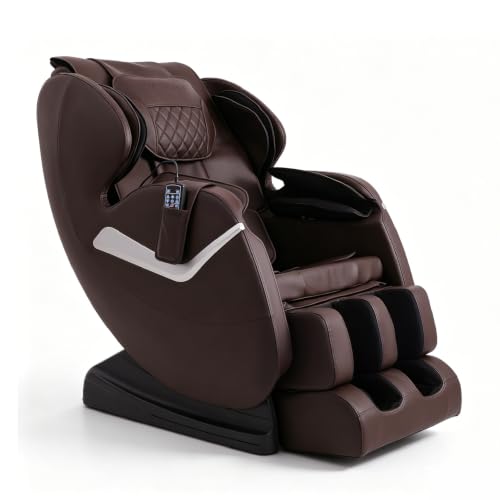 Brown Zero-Gravity Shiatsu Chair