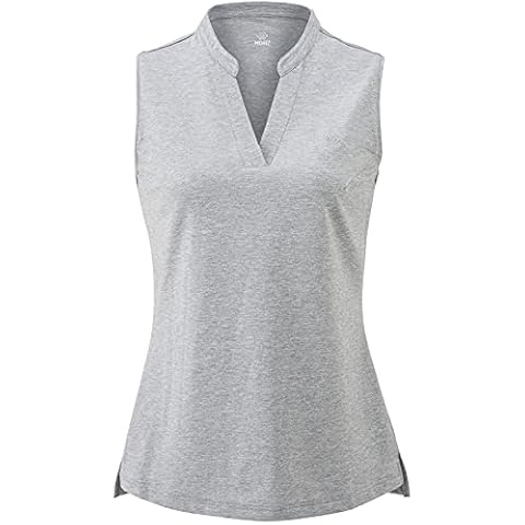 AjezMax Polo Mujer sin Mangas Transpirable Cover