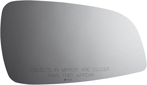 Miniatura 1 de Burco 5296 Espejo de repuesto convexo para lado del pasajero (monte no incluido) para Chevrolet Malibu (2007 2008 2009 2010 2011 2012) SATURN AURA
