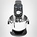 GE Profile Smart Stand Mixer, Built-In Smart Scale & Auto Sense Technology, 7qt Stainless Steel Bowl, 11 Speed, Includes Dough Hook, Beater, 11-Wire Whip, WiFi Connected, Carbon Black