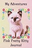 chat seal point siamois  Pink Pretty Kitty Journal: Seal Point