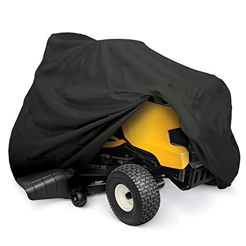 NICEWL Lawn Mower Cover-UV Protection Tractor Mower Cover, Garden Heavy Duty Waterproof Universal Fit Mower Cover,All Season/Weather Protection