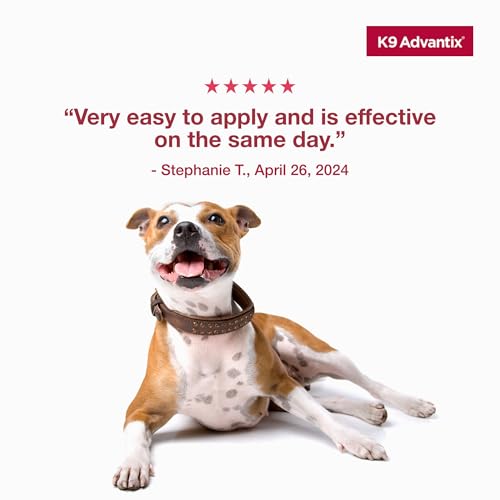 K9 Advantix Flea, Tick & Mosquito Prevention for Dogs 21-55 lbs. | Flea Drops for Large Dogs | Apply Monthly | 2 Treatments - Image 7