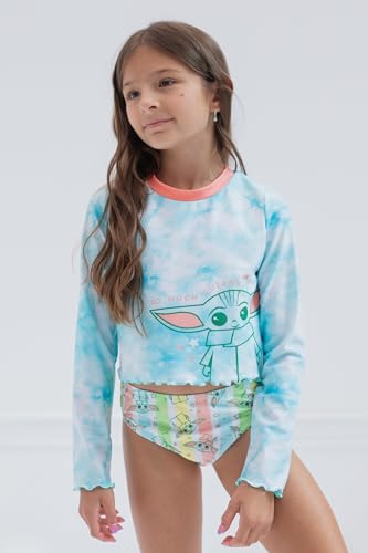 STAR WARS The Child Girls Rash Guard and Bikini Bottom Toddler to Big Kid3